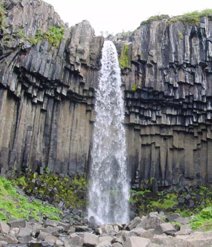 Svartifoss waterfall